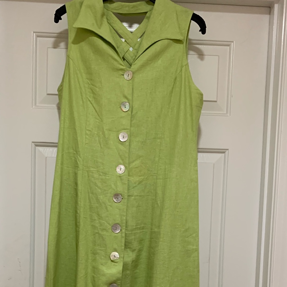 Green Garden Dress by White Stag